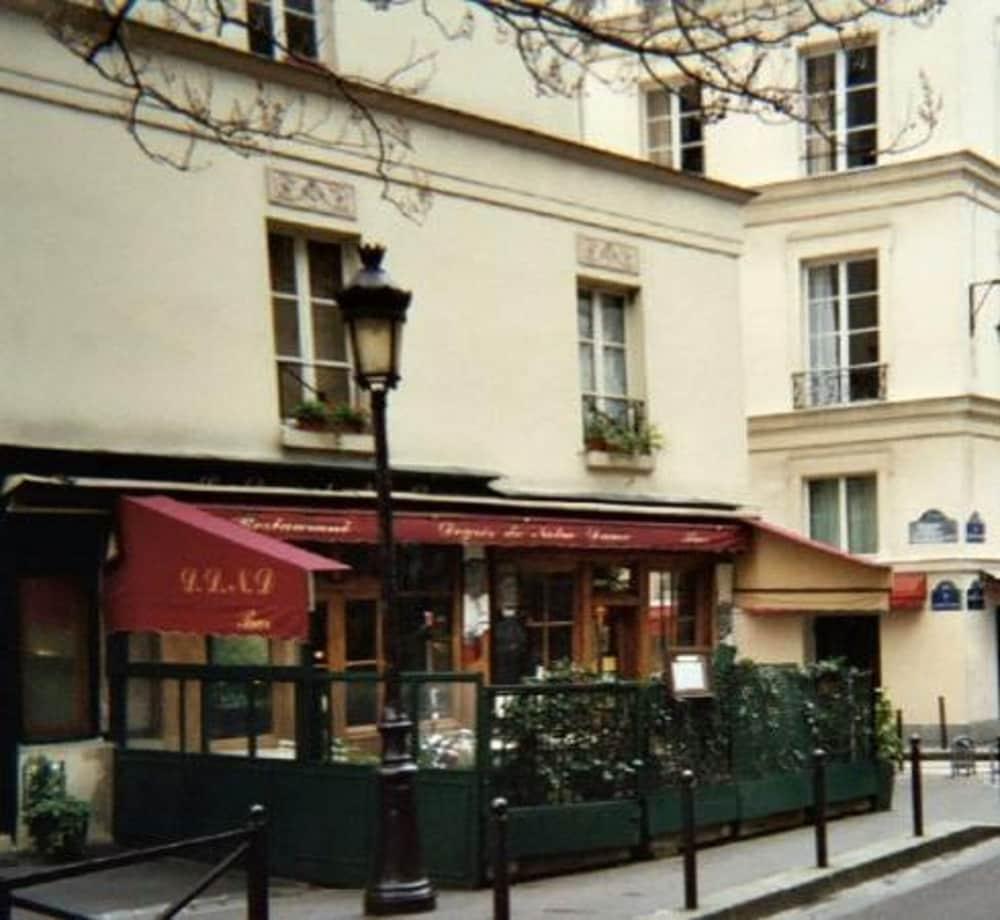 Hotel Les Degres De Notre Dame Paryż Zewnętrze zdjęcie