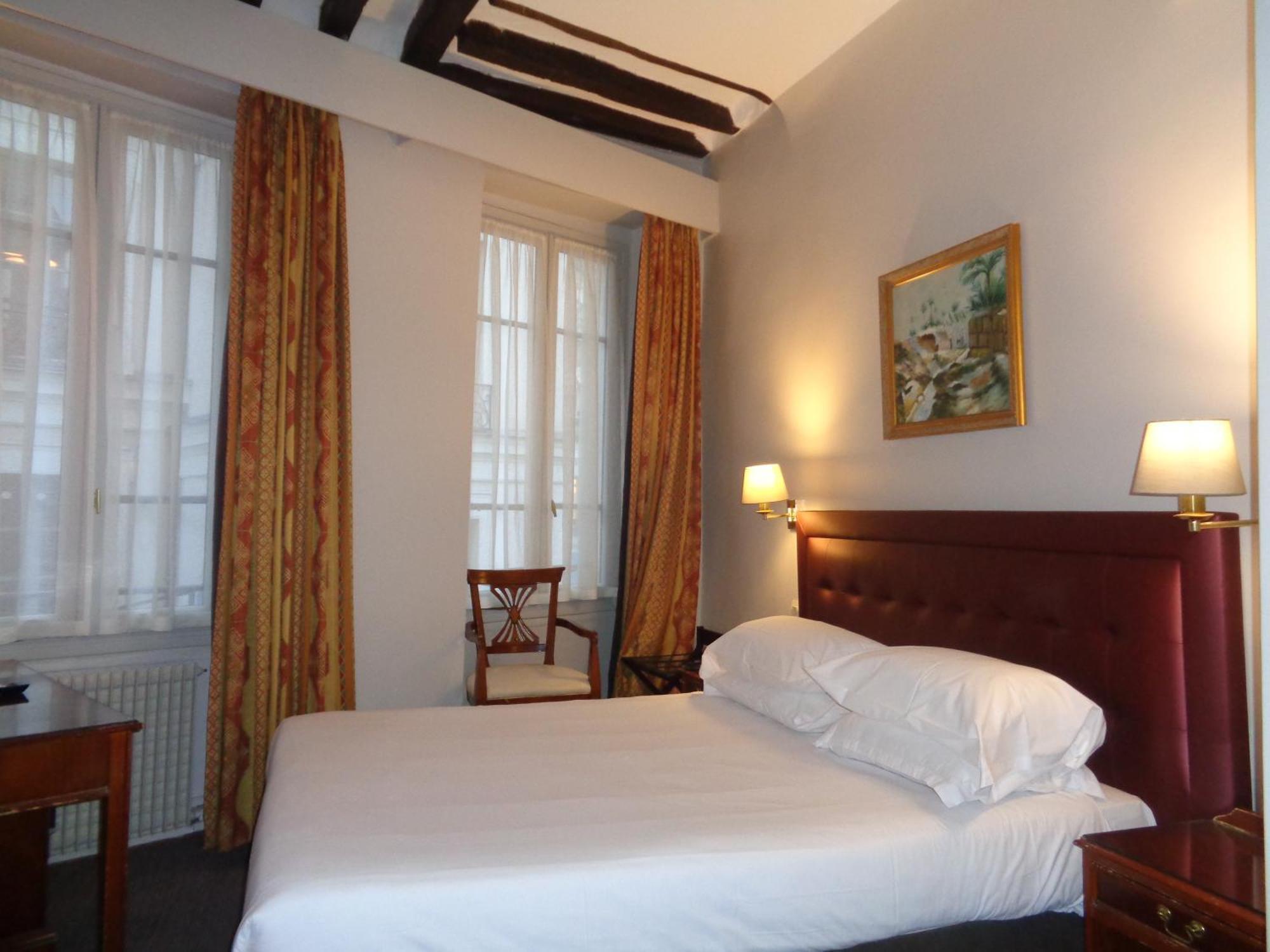 Hotel Les Degres De Notre Dame Paryż Zewnętrze zdjęcie