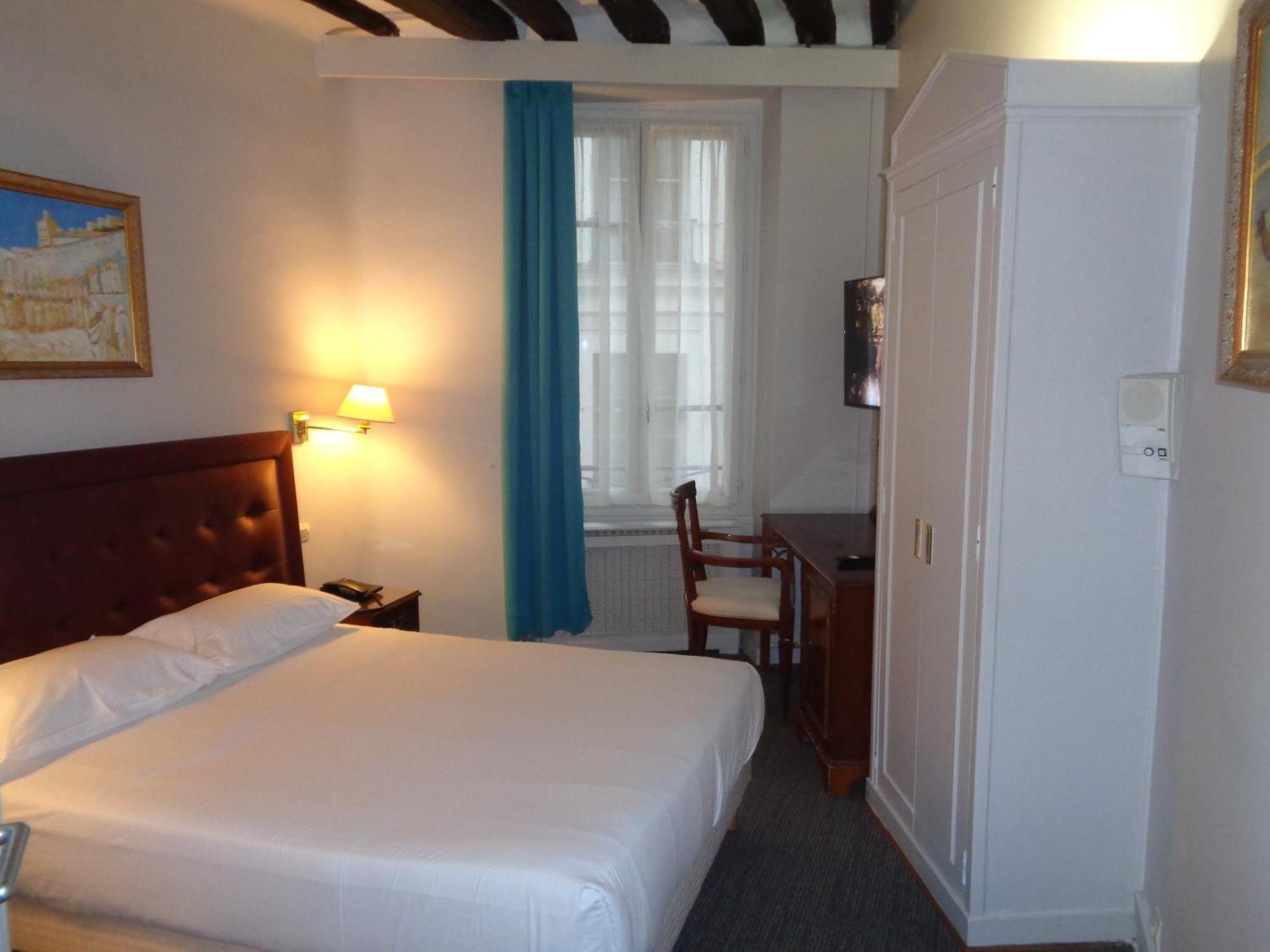 Hotel Les Degres De Notre Dame Paryż Zewnętrze zdjęcie